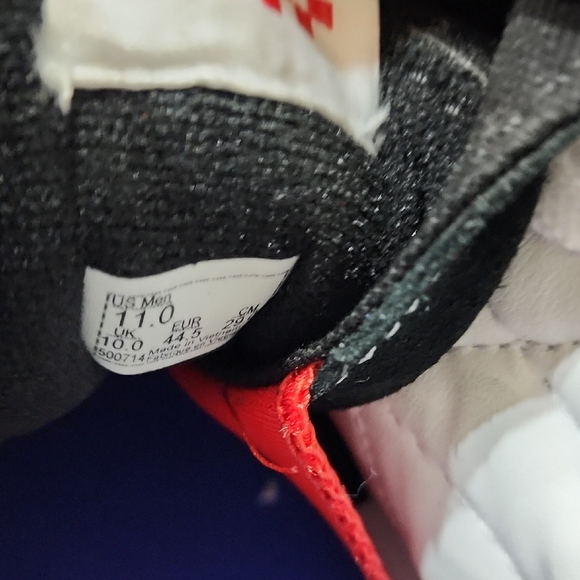 Vans High-Top Sneakers - Black and Orange - Picture 5 of 6